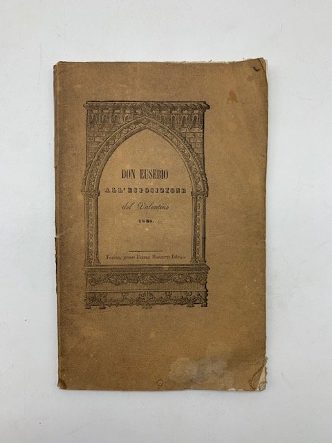 D. Eusebio all'Esposizione del Valentino 1838