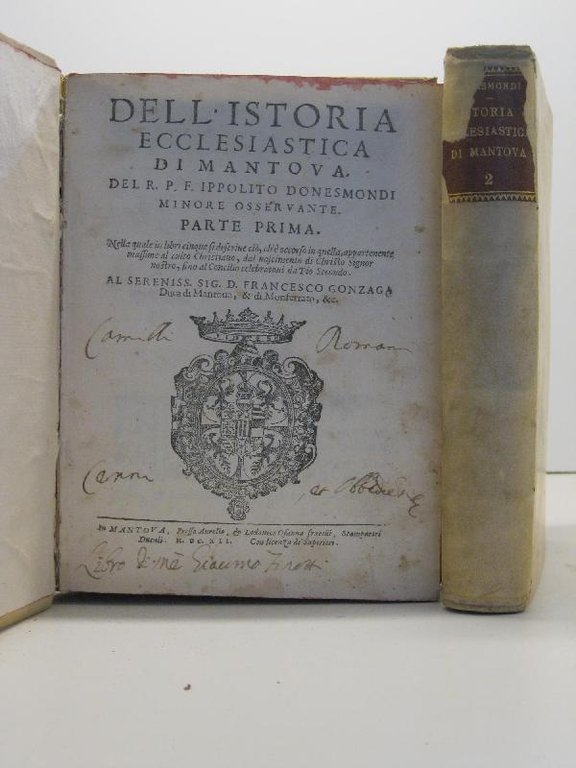 Dell'istoria ecclesiastica di Mantova. Parte prima (-seconda)