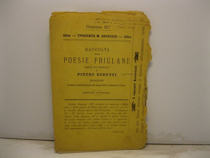 Della vita e delle poesie di Pietro Zorutti