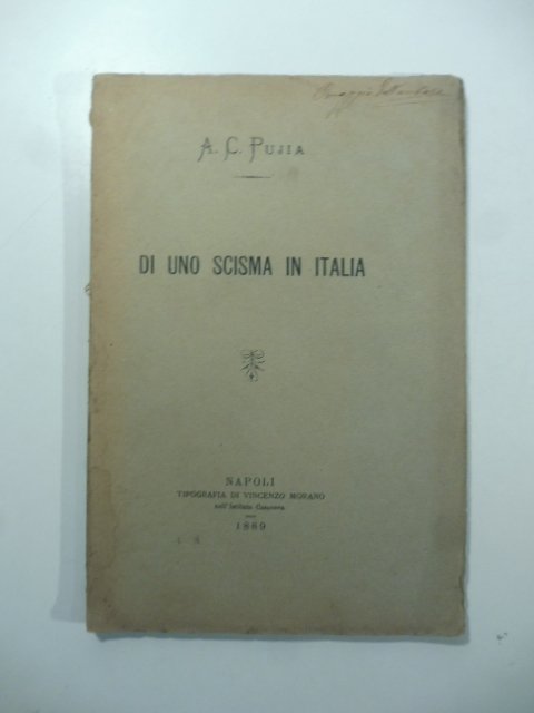 Di uno scisma in Italia. Osservazioni