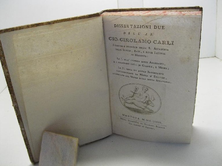 Dissertazioni due dell'ab. Girolamo Carli. la I sull'impresa degli Argonauti … | Immagine Gallery 2