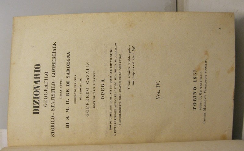 Dizionario geografico-storico-statistico-commerciale degli Stati di S. M. il Re Di … | Immagine principale