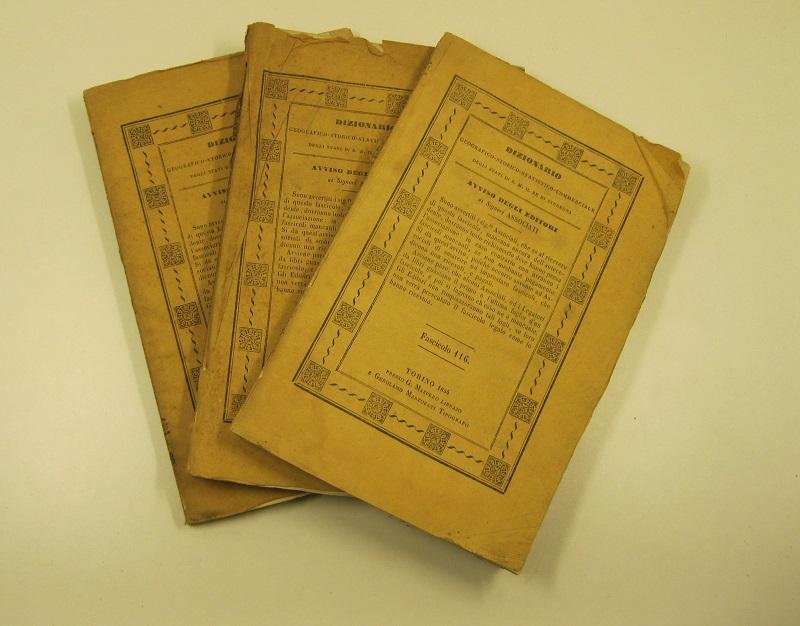 Dizionario geografico-storico-statistico-commerciale degli Stati di S. M. il re di …