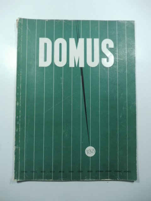 Domus, n. 188, agosto 1943
