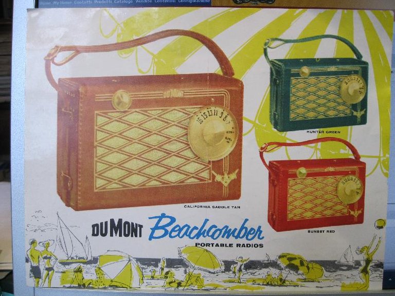 Dumont Beachcomber portable radios