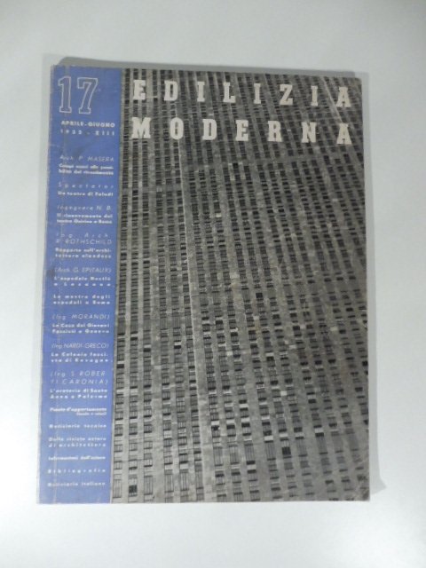 Edilizia moderna, aprile-giugno 1935