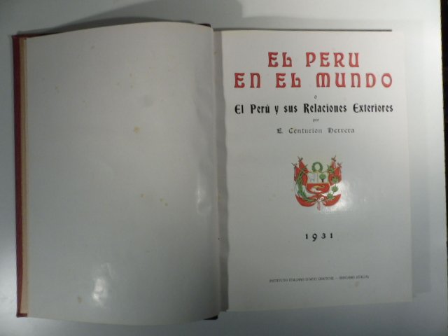 El Peru en el mundo o el Peru' y sus …