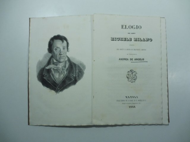 Elogio del conte Michele Milano scritto per debito di antica …
