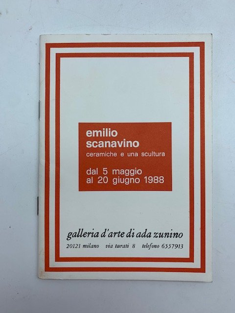 Emilio Scanavino. Ceramiche e una scultura da 5 maggio al …