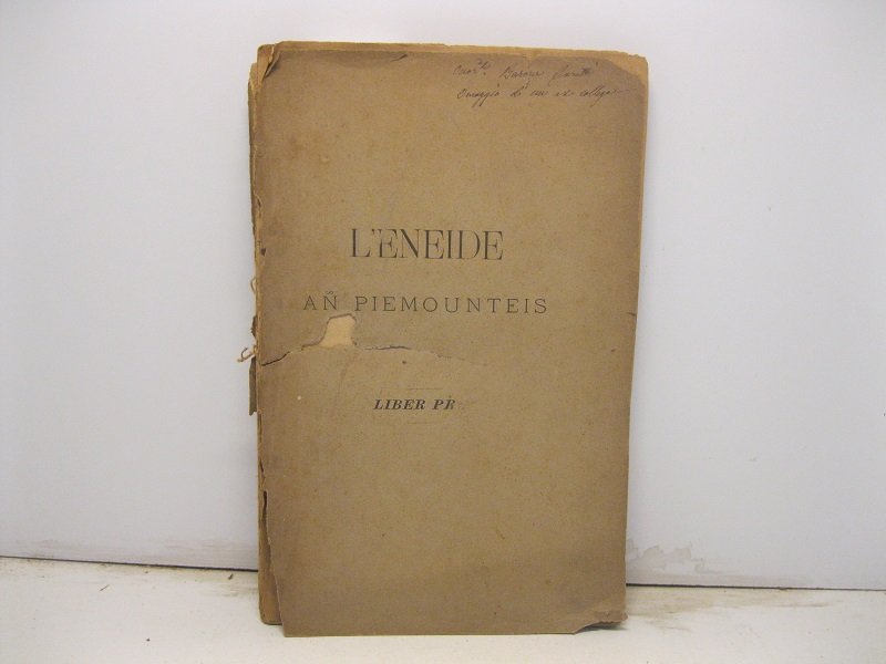 Eneide d' P. Virgilio Maroun. Ocupassioun d'un pover vei giubila'. … | Immagine principale
