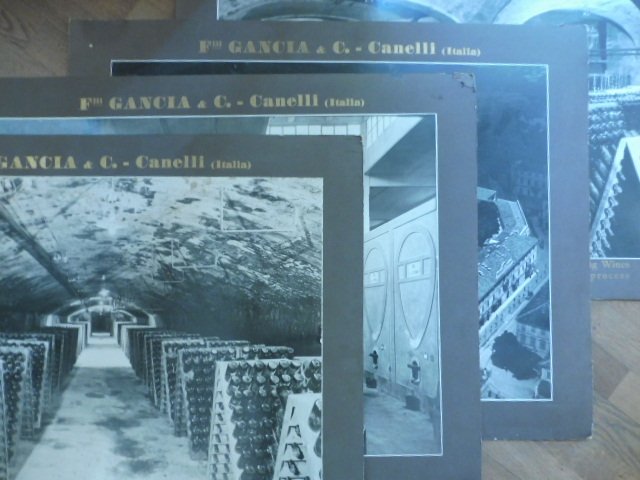 F.lli Gancia & C. Canelli. Veduta aerea dello stabilimento di …