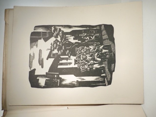 Fantaisies tessinoises. 12 gravures sur bois avec preface de Francois … | Immagine principale