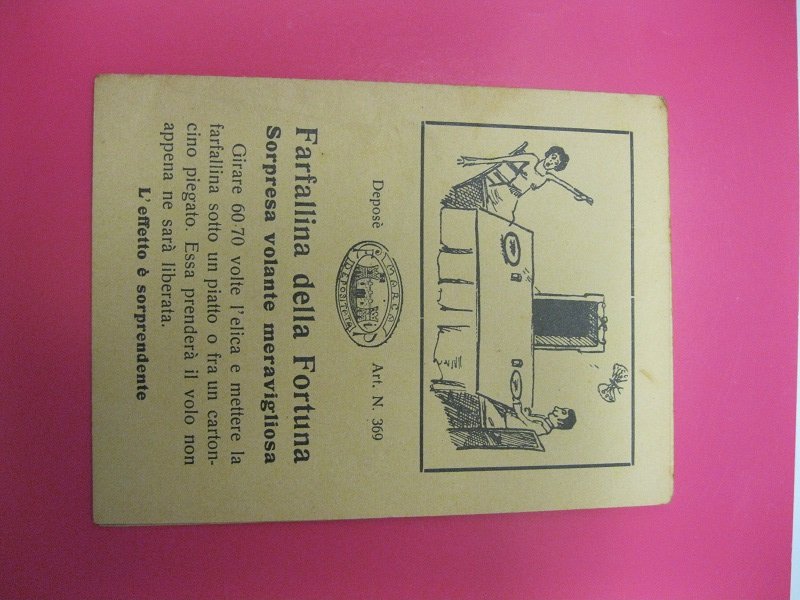 Farfallina della fortuna. Sorpresa volante meravigliosa. L'effetto e' sorprendente