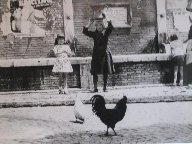 Filetto. La piazza del paese