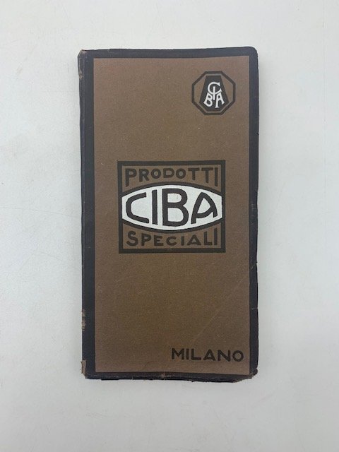 Formulario per i prodotti speciali Ciba. VI edizione 1933