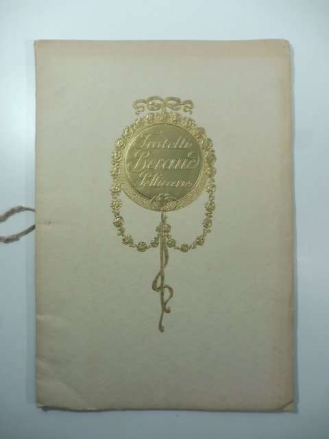 Fratelli Beraud pelliccerie, Torino. Catalogo