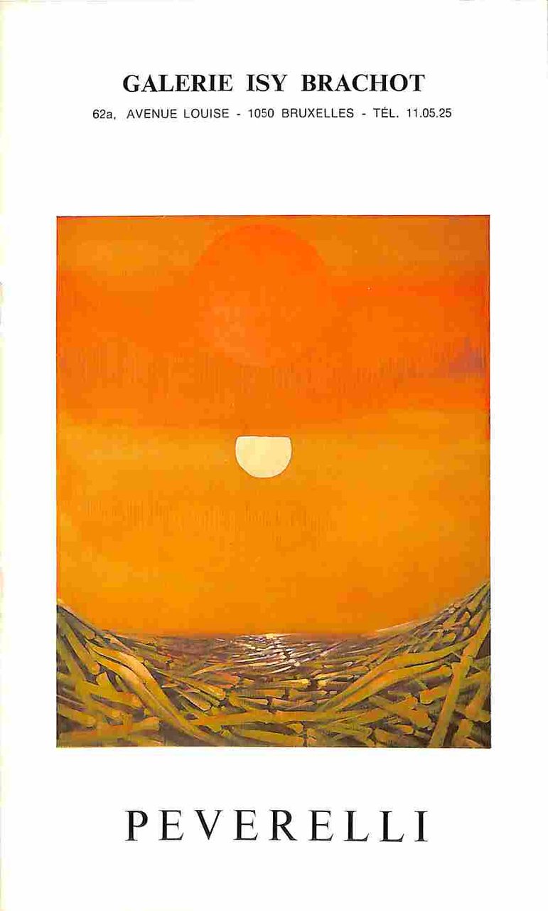 Galerie Isy Brachot. Cesare Peverelli (Catalogue), 1970