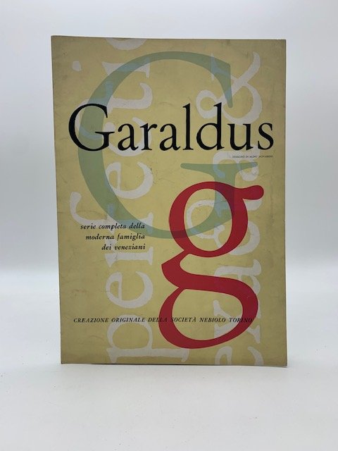 Garaldus. Disegno di Aldo Novarese. Serie completa della moderna famiglia …