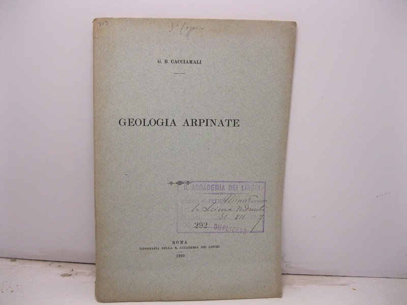 Geologia arpinate