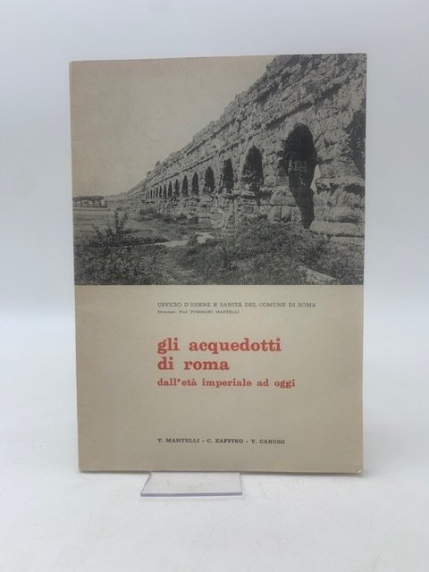 Gli acquedotti di Roma dall'età imperiale ad oggi.
