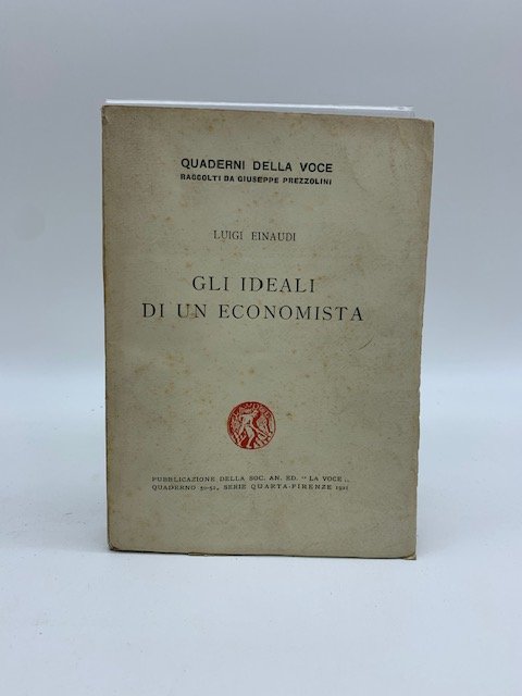 Gli ideali di un economista