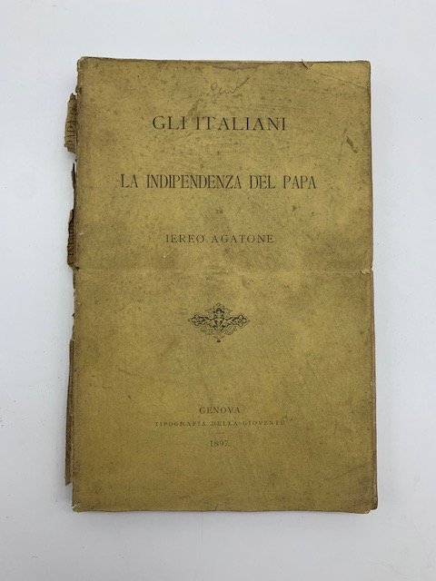 Gli italiani e la indipendenza del Papa