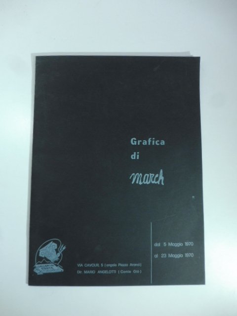 Grafica di Giovanni March. Galleria d'arte Citta' di Massa