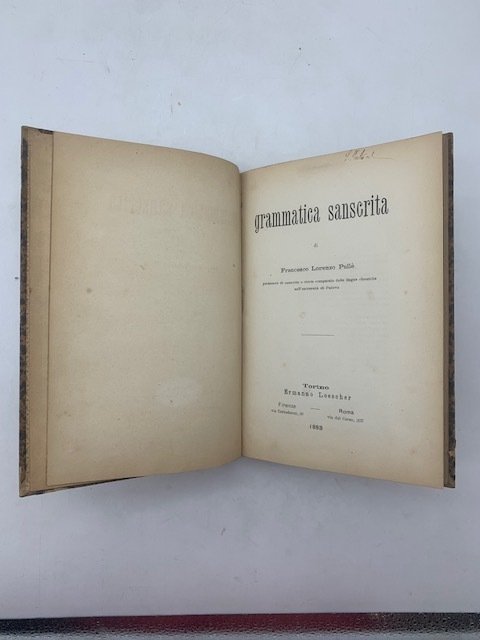 Grammatica sanscrita. | Immagine principale