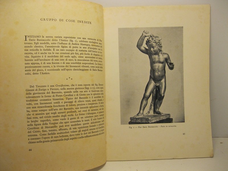 Gruppo di cose inedite. Estr. da L'Arte. Fasc. 1.