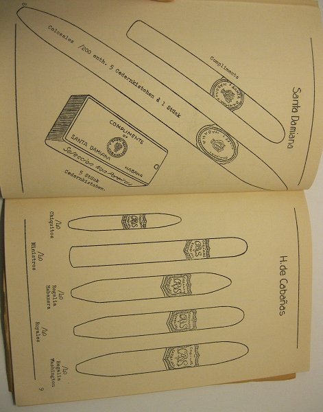 Habana-cigarren Paul Ockert Hamburg-Freihafen. Export, import, transit