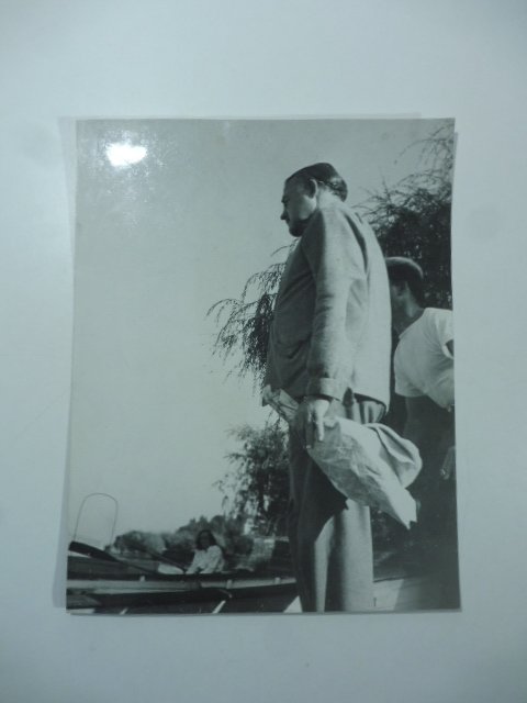 Hemingway in Italia. Stresa. (Fotografia originale vintage)