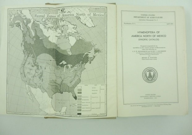 hymenoptera of america north of mexico sinoptic catalog. United States …