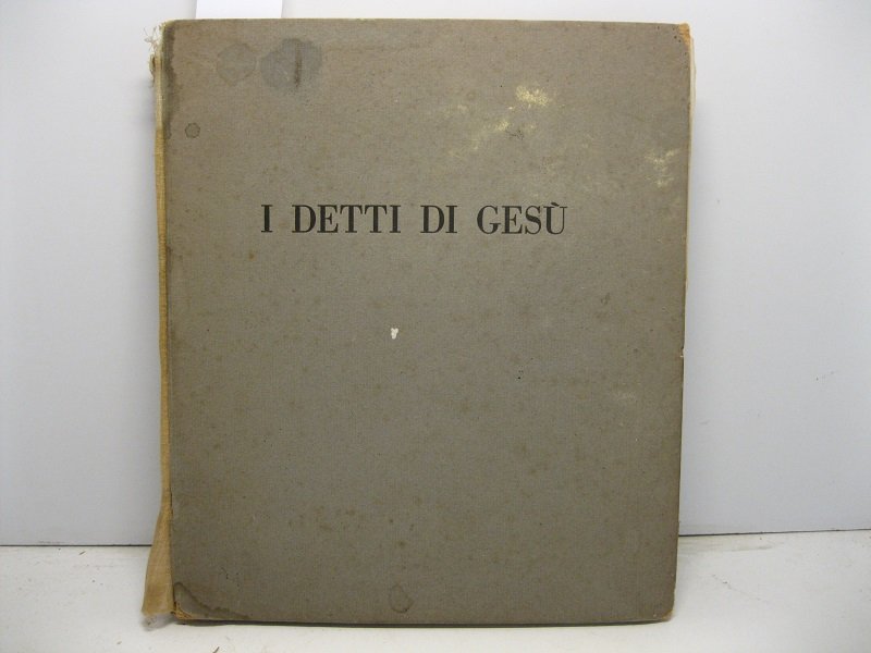 I detti di Gesu'