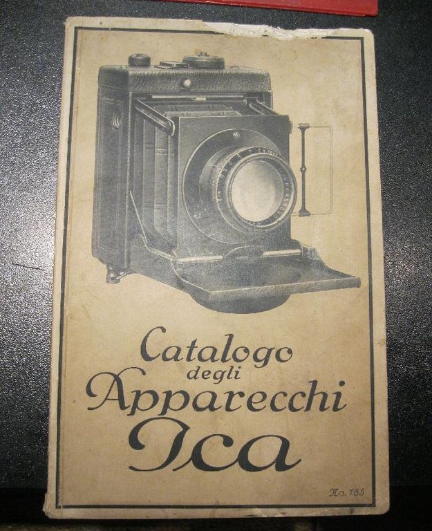 Ica apparecchi fotografici e relativi accessori 1924-1925. Catalogo no 155
