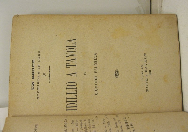 Idillio a tavola. | Immagine principale