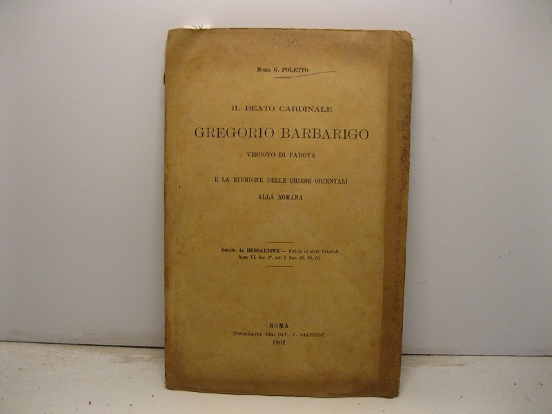 Il beato cardinale Gregorio Barbarigo vescovo di Padova e la …