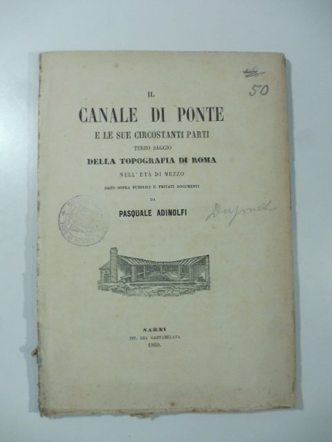 Il canale di Ponte e le sue circostanti parti. Terzo …