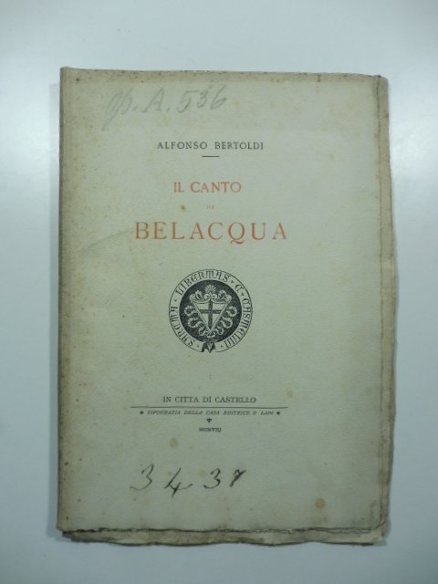 Il canto di Belacqua