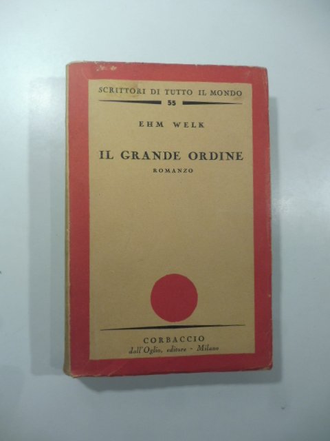 Il grande ordine. Romanzo