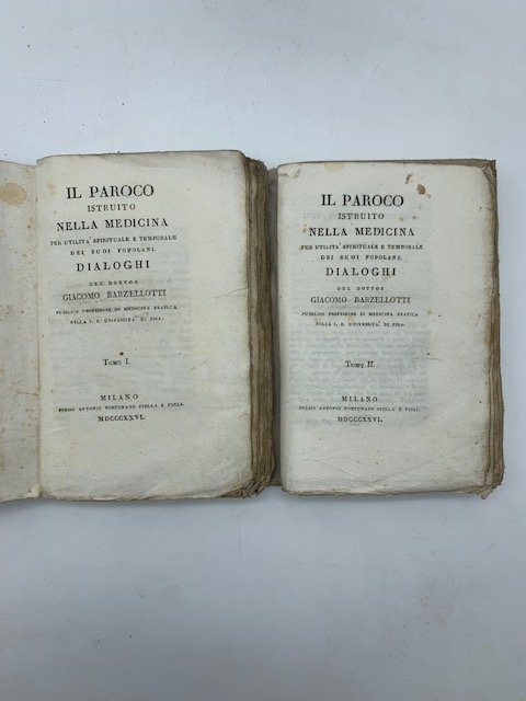 Il parroco istruito nella medicina per utilita' spirituale e temporale …