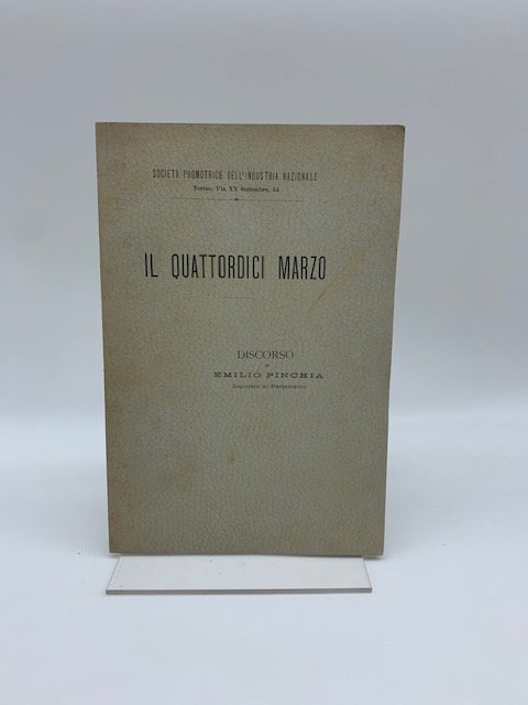 Il quattordici marzo. Discorso