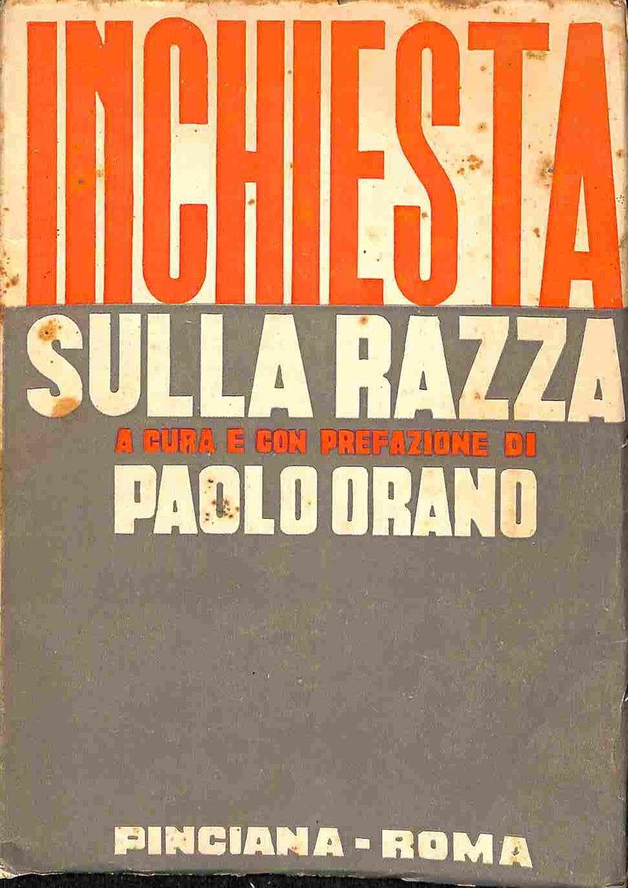 Inchiesta sulla razza