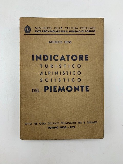 Indicatore turistico alpinistico sciistico del Piemonte
