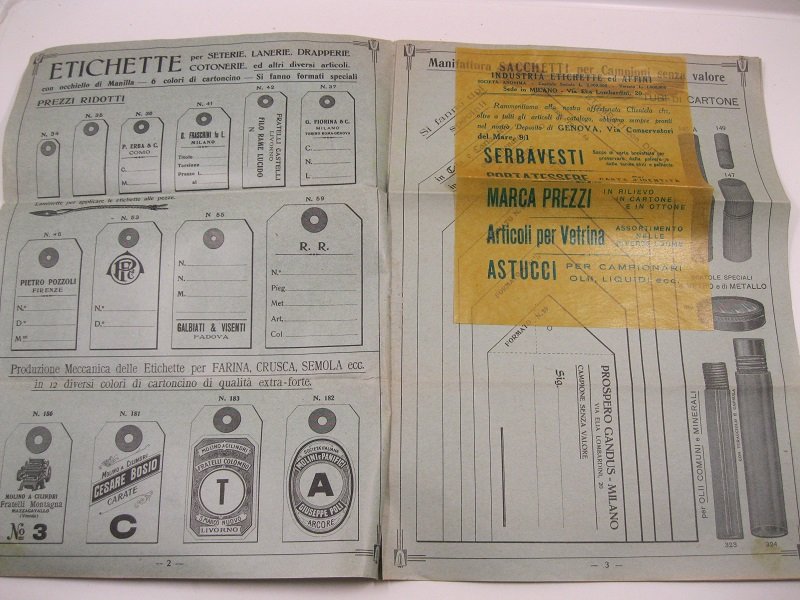 Industria etichette ed affini. Milano