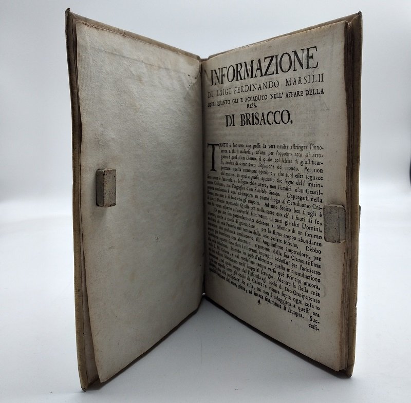 Informazione di Luigi Ferdinando Marsilii sopra quanto gli e' accaduto …
