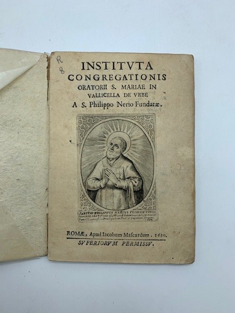 Instituta congregationis oratorii S. Mariae in Vallicella De urbe. A …