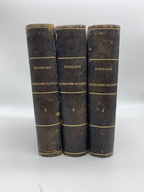 Instructions nautiques. 1ere partie; II partie; tome troisieme II partie