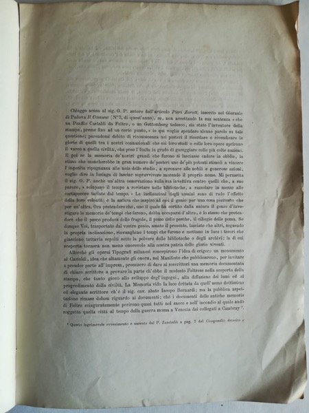 Intorno al giudizio dato dal Sig. Di Falkenstein sull'opinione che … | Immagine Gallery 2