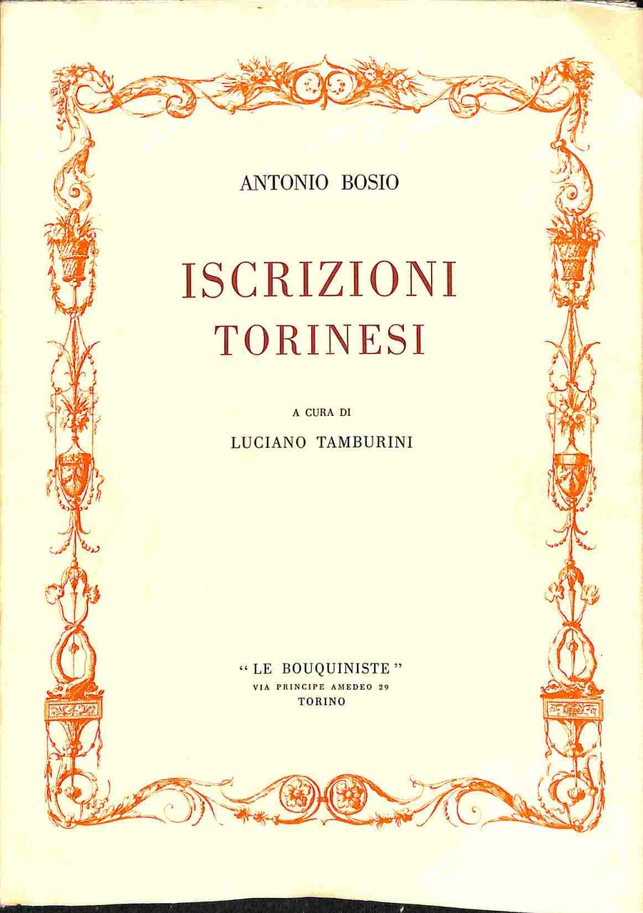 Iscrizioni torinesi