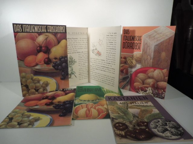 Istituto nazionale fascista per il commercio estero. Kastanien aus italien; …